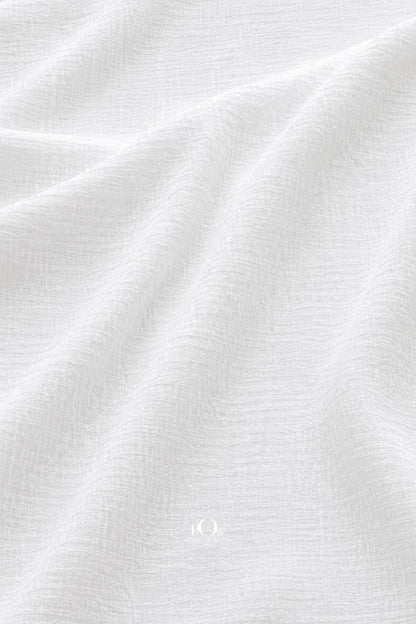 Soft dyeable crinkle cotton fabric – airy, lightweight pure cotton perfect for custom-designed dresses and tops
