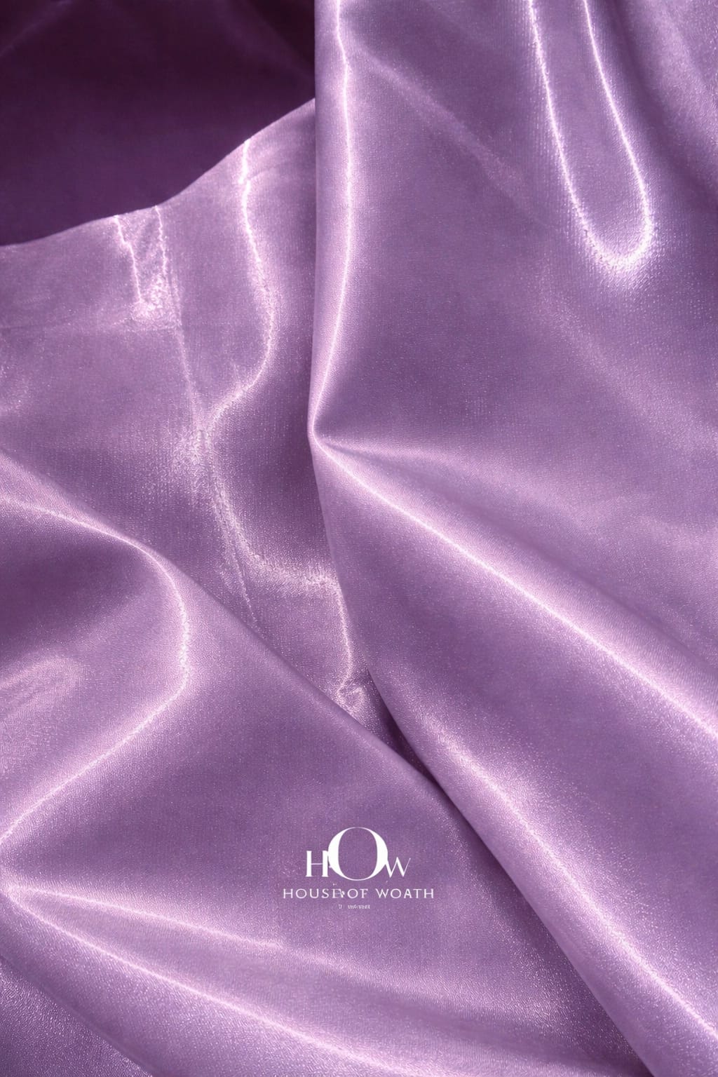 Luxury lilac satin ideal for gowns and designer outfits