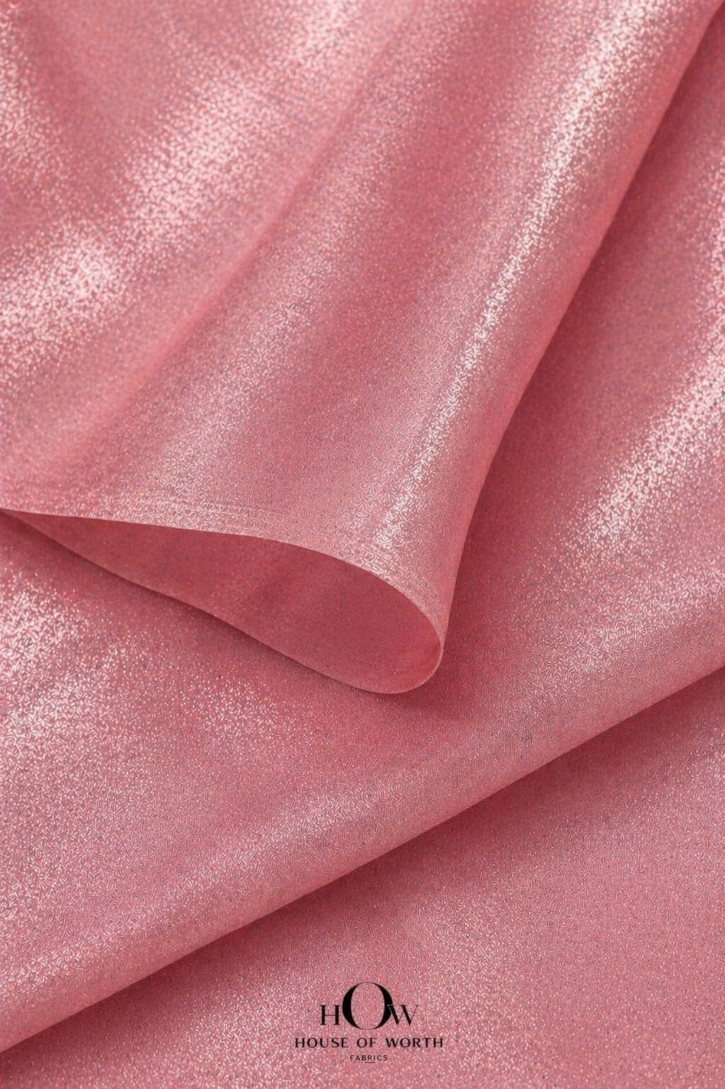 luxury pink banarasi tissue fabric delicate shine