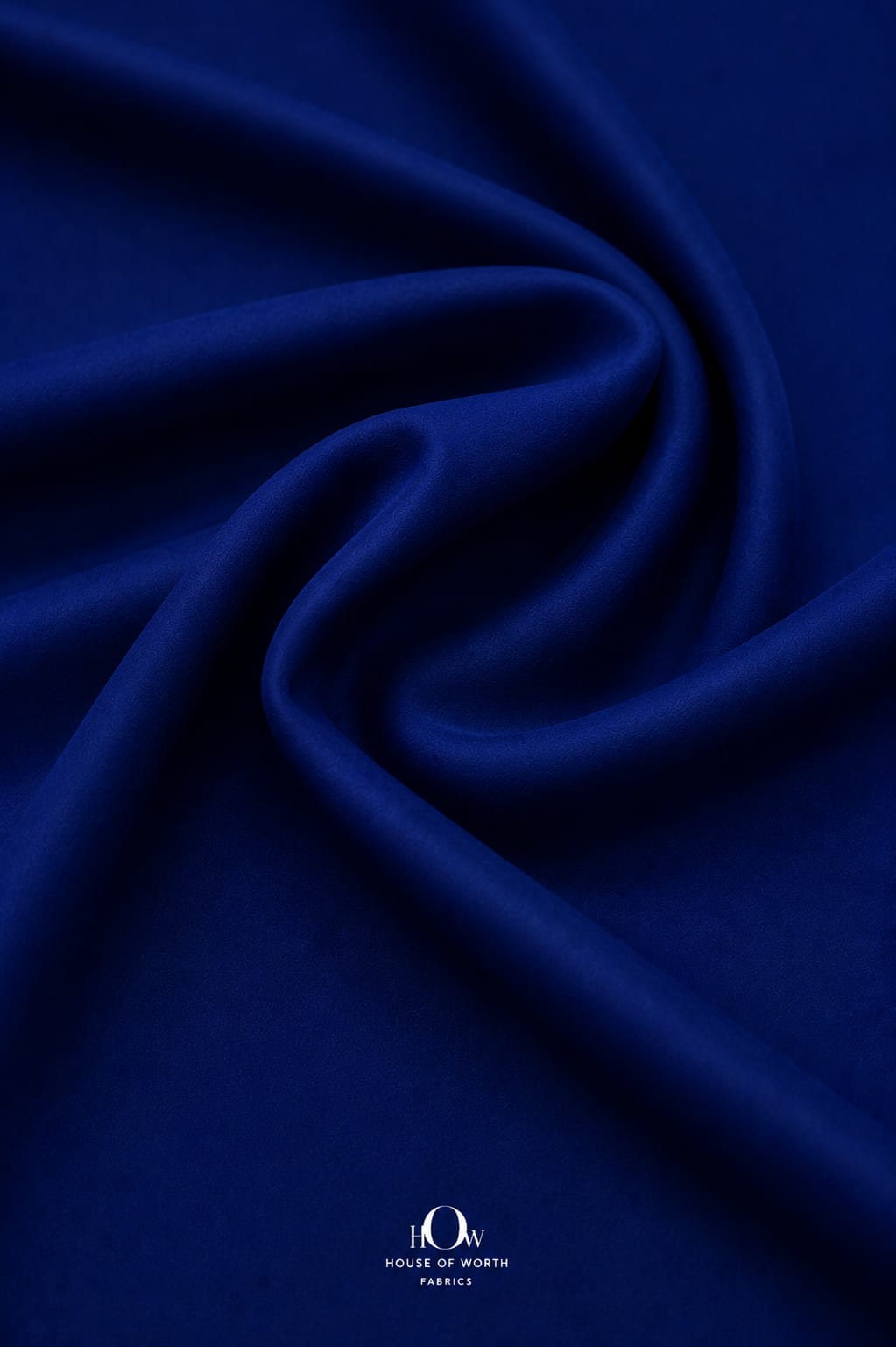 navy blue stretch Lycra fabric with soft fall and premium finish.