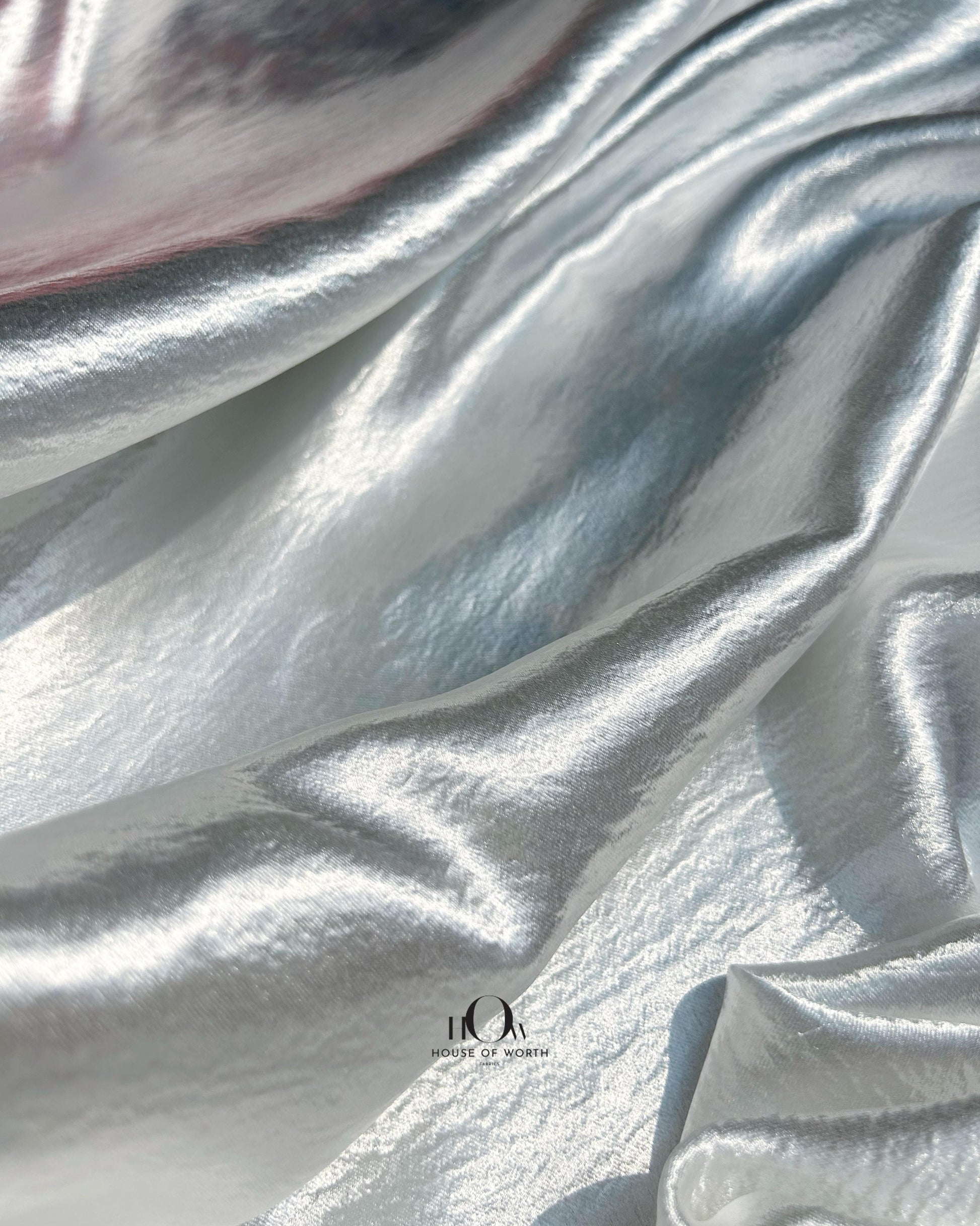 Matte finish heavy satin fabric from China – ideal for evening wear, supplied by Surat wholesalers.