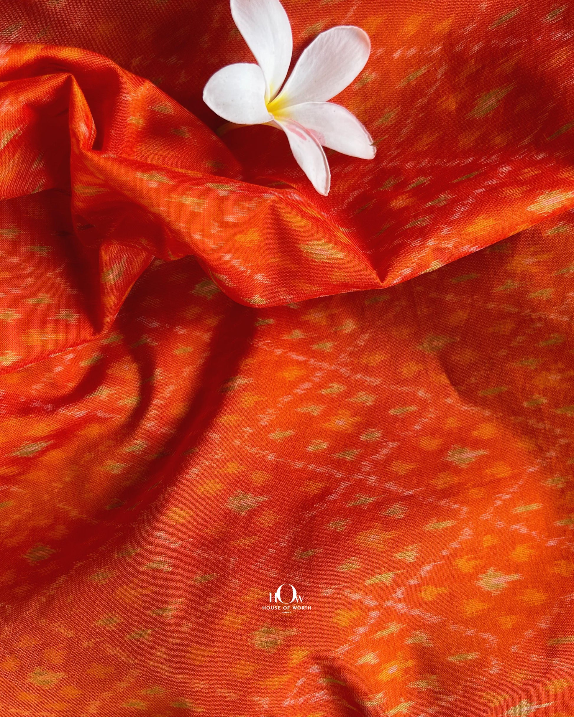 100% silk ikat fabric for sarees – authentic Pochampally weave from Telangana