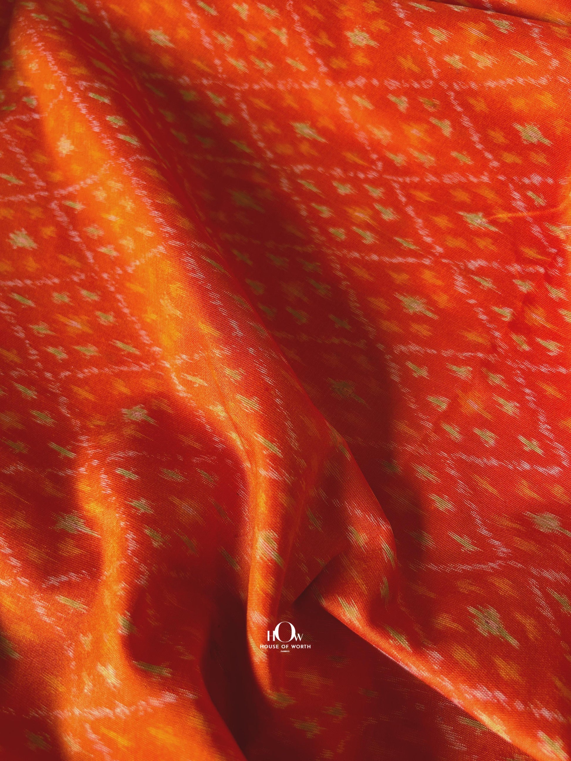 100% silk ikat fabric for sarees – authentic Pochampally weave from Telangana