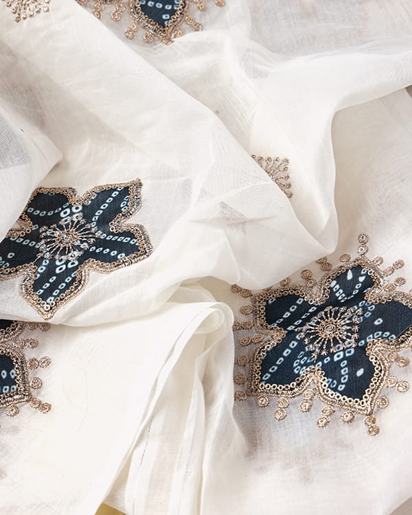 High quality Mul Chanderi fabric is perfect for fashion brands and garment makers,.