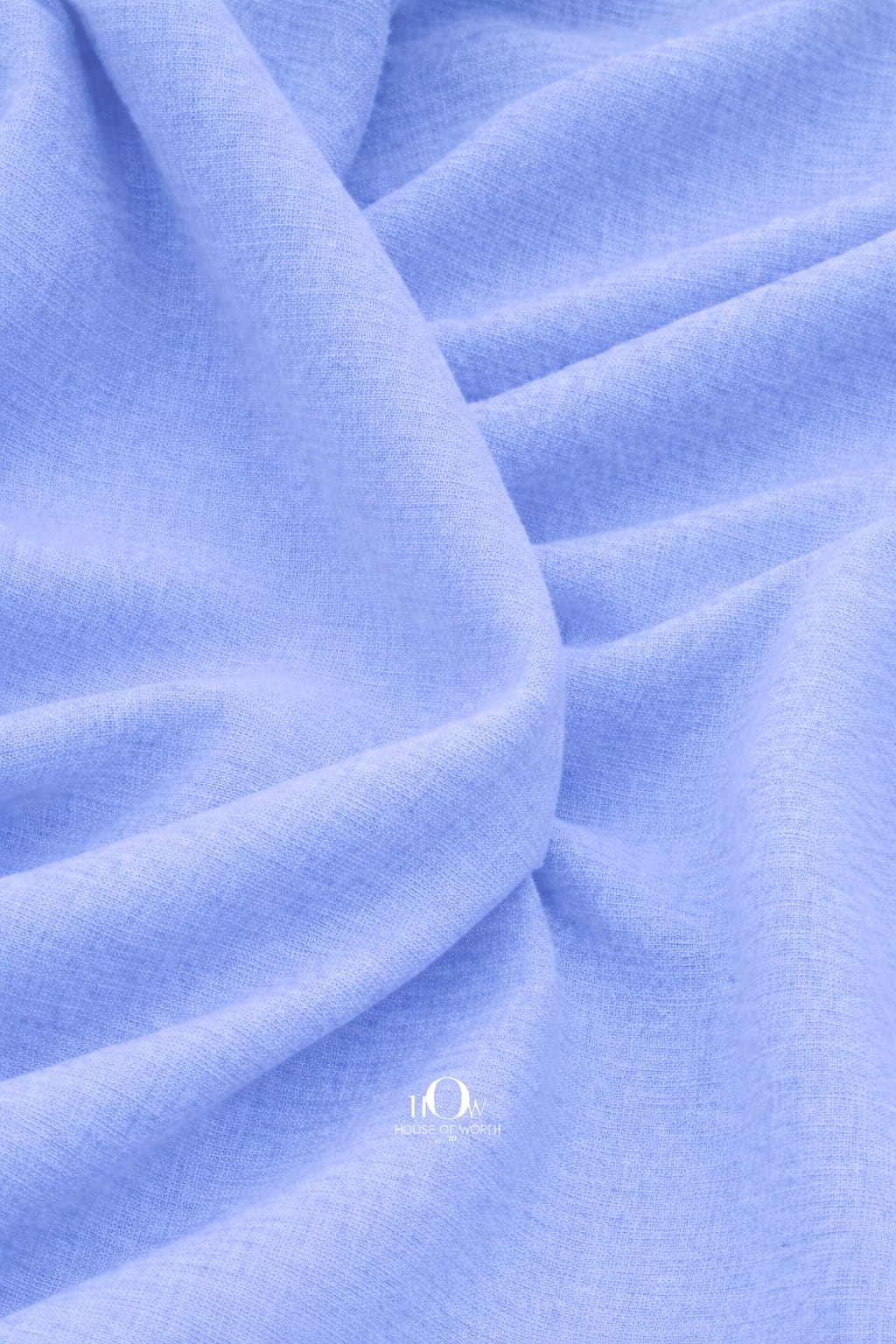  Imported blue cotton linen fabric drape for dresses, tops and contemporary kurtas