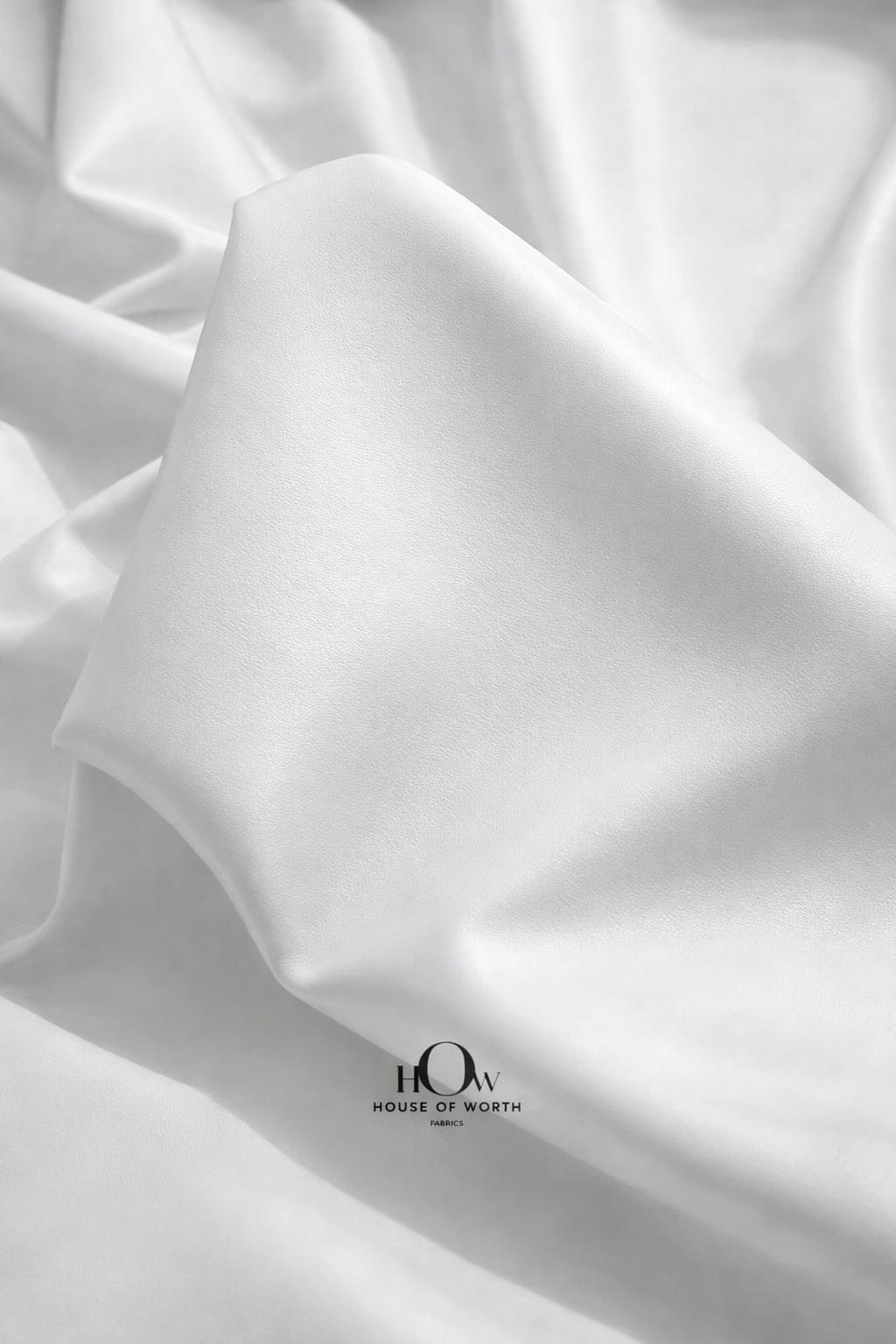  Premium white leather fabric on cutting table—easy to stitch for tailoring and studios