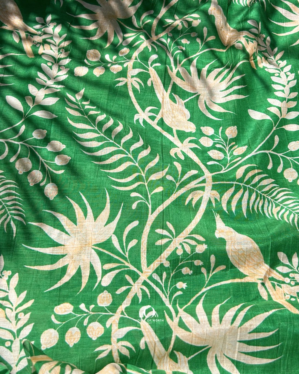 mul chanderi fabric banaras