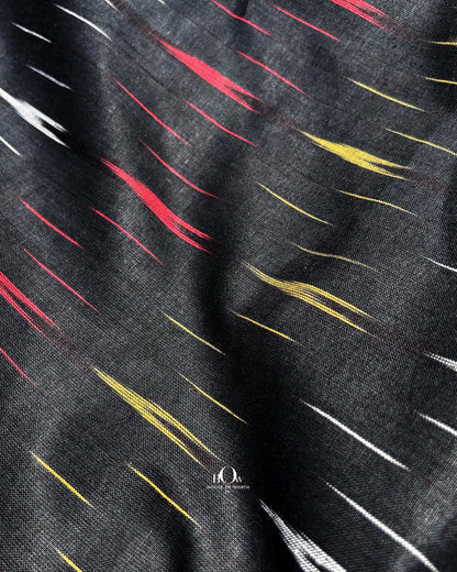 Cotton ikat prints for festive gowns and lehenga – delivered across Mumbai