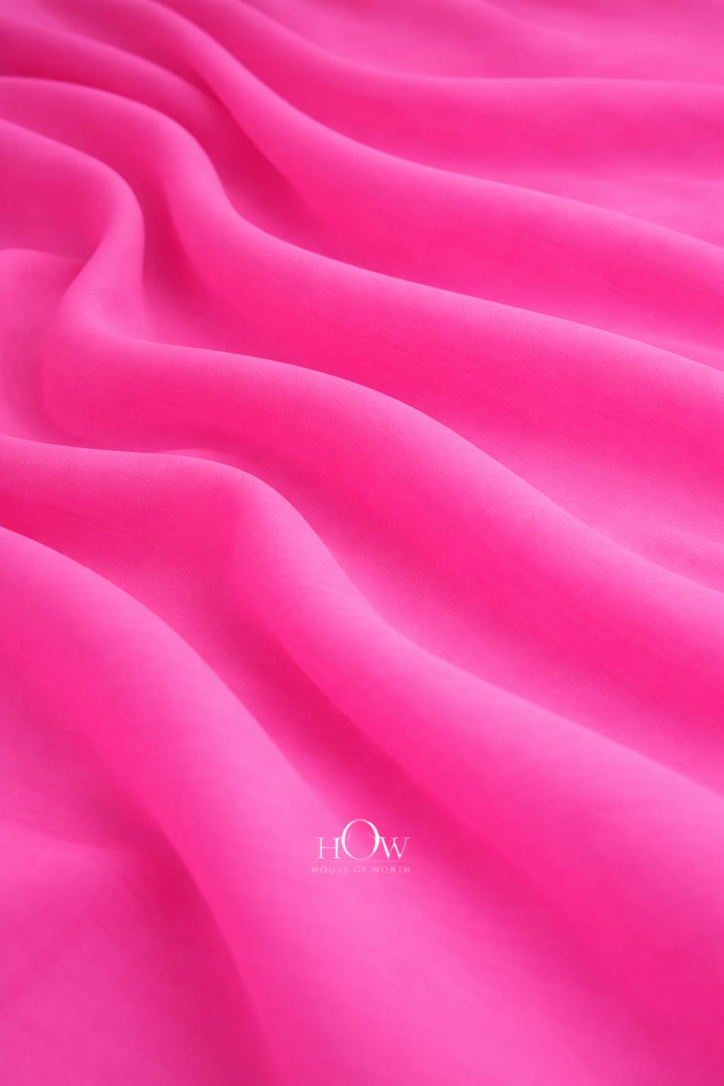 Rani pink cotton poplin fabric imported premium vibrant finish