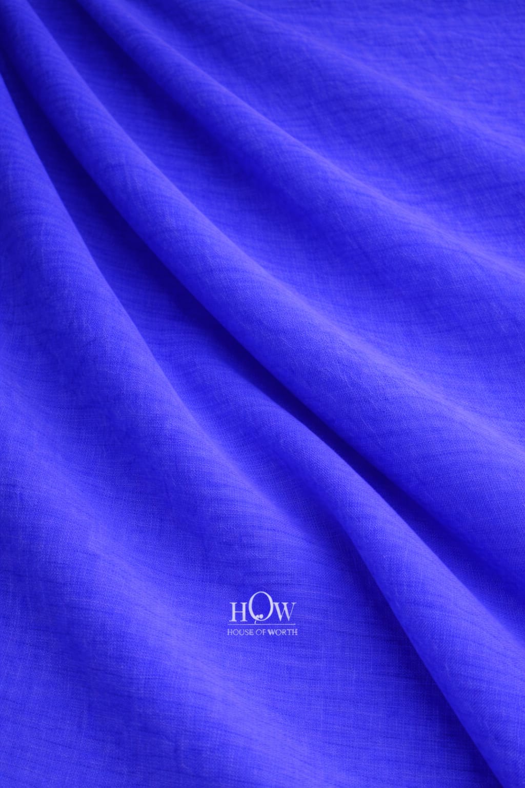 Royal blue imported cotton poplin fabric smooth shirting cloth