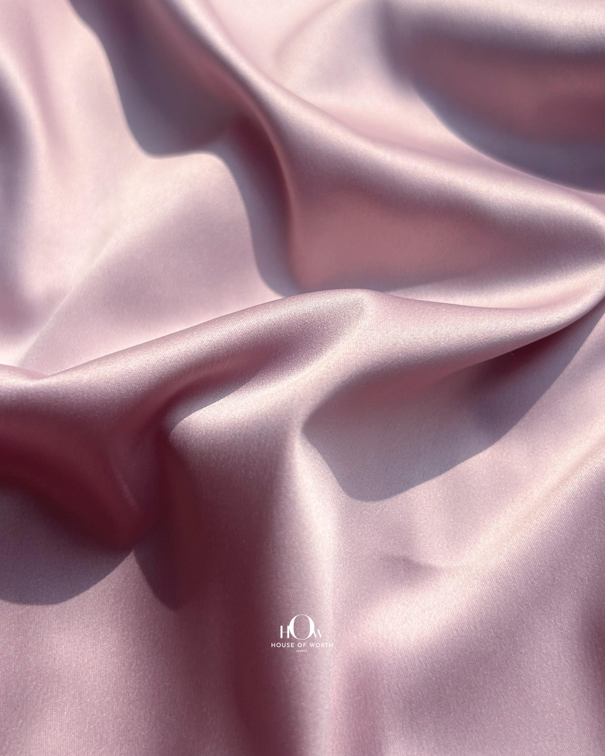 Buy Armani stretch satin fabric online – perfect for luxury dresses and bridal outfits.