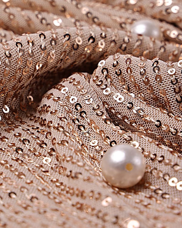 imported sequins on net