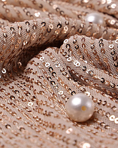 imported sequins on net