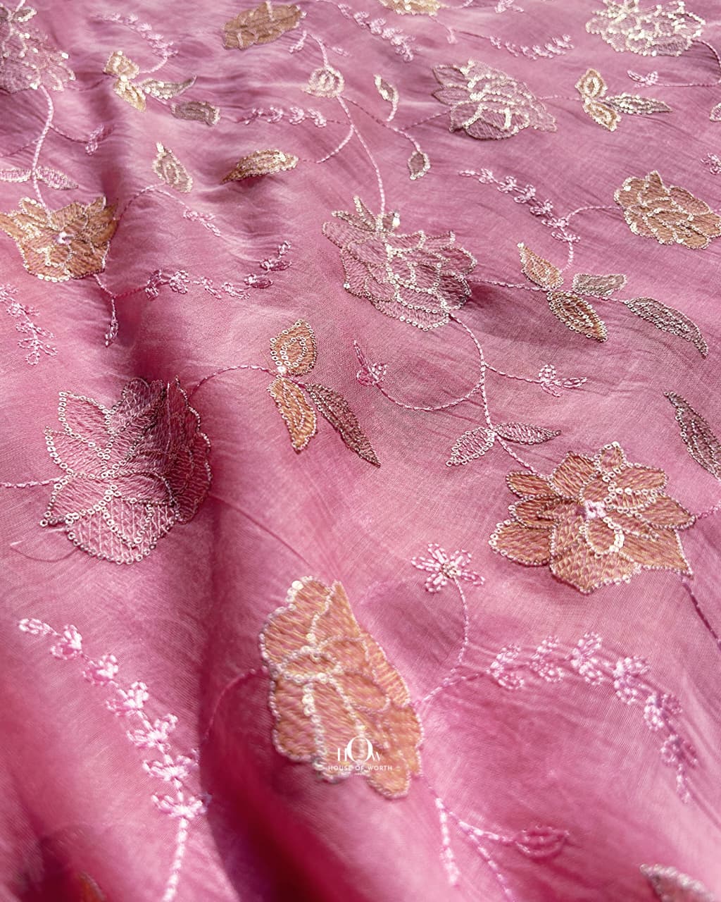 pure silk chanderi fabric for saree