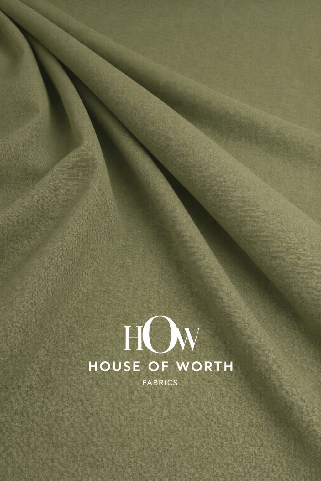 Imported olive green cotton poplin fabric boutique quality