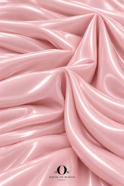 Pink liquid organza fabric for cocktail dresses and western wear