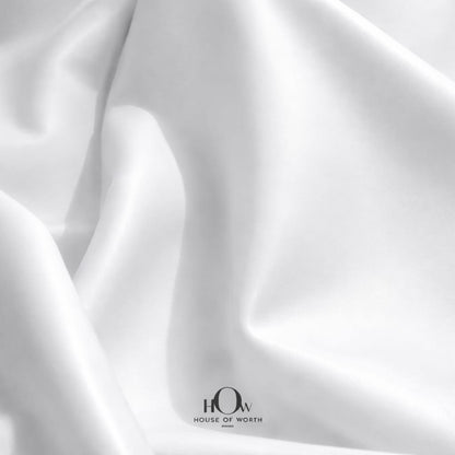 White imported leather fabric texture shot with clean luxe finish for jackets and co-ords