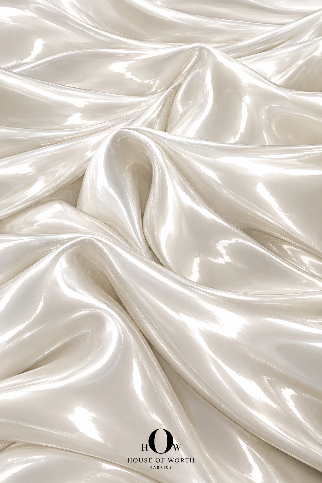 White liquid organza fabric for dresses and designer gowns