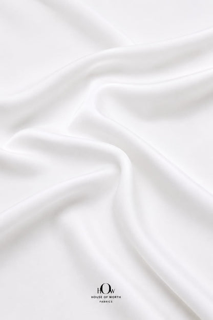 White Lycra fabric ideal for leggings, lowers, sportswear and fitted tops.